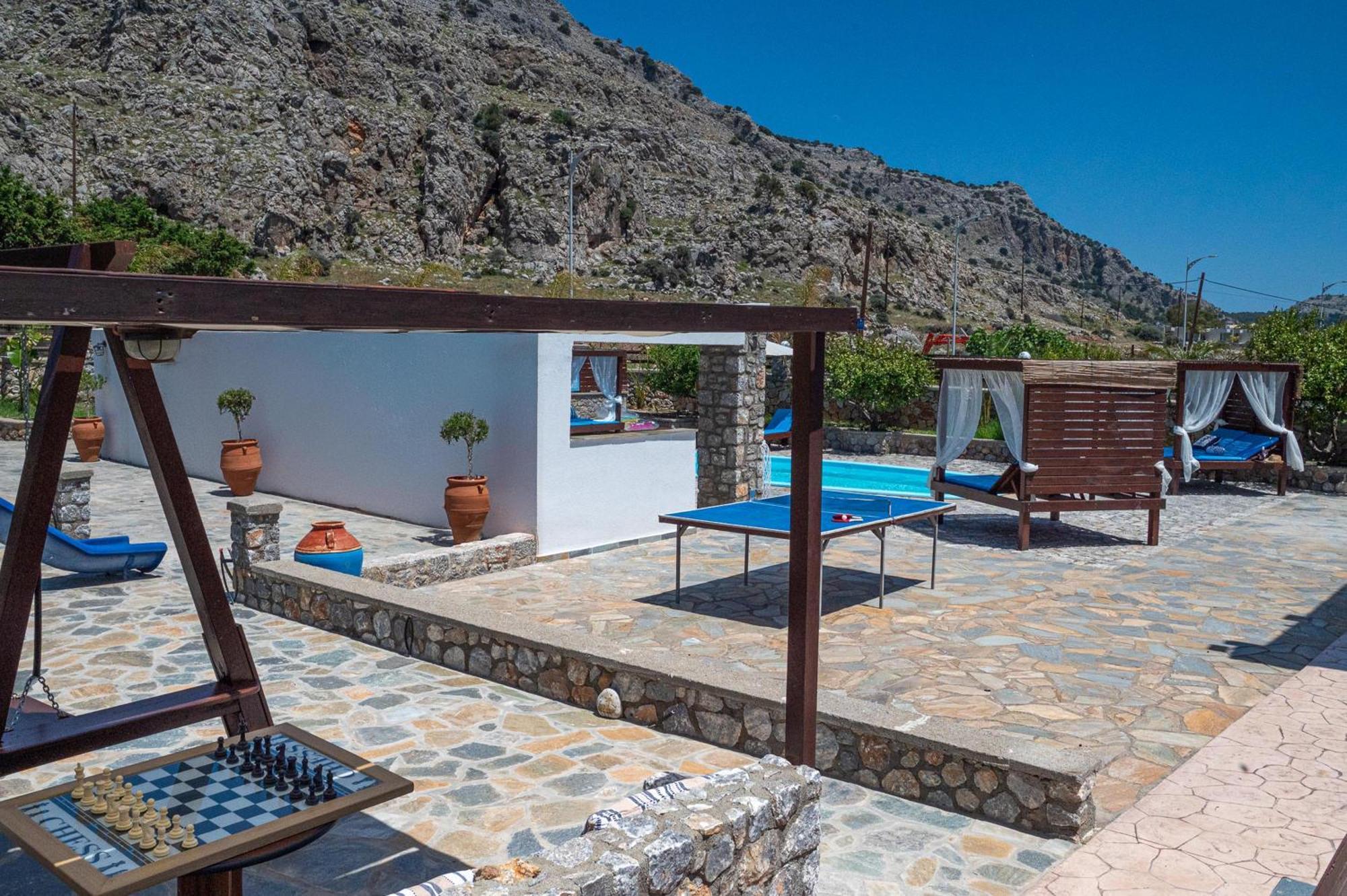 Maripaul Family Villa Lardos Buitenkant foto