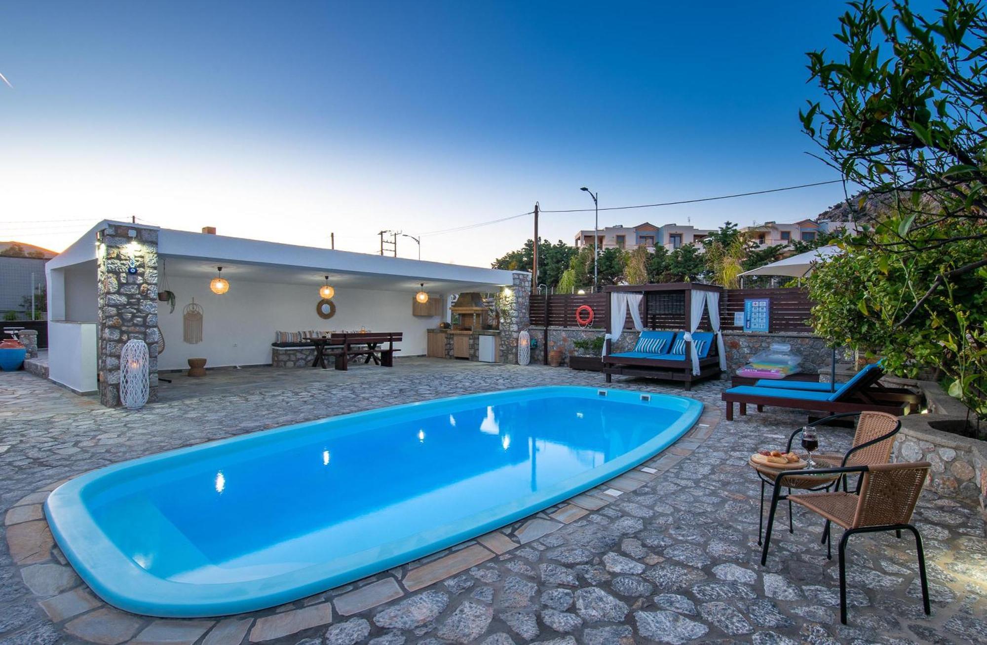 Maripaul Family Villa Lardos Buitenkant foto